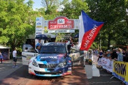 Rallye Český Krumlov: Dojezd posádek do cíle